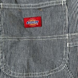 Size 0/24 Dickies Navy Blue and White Striped Carpenter Pants
